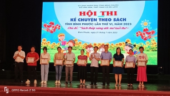 Bình Long đạt Giải nhất ở cả hai hệ Tiểu học và THCS và đạt giải nhất toàn đoàn Hội thi kế chuyện theo sách tỉnh Bình Phước lần thứ VI năm 2023.