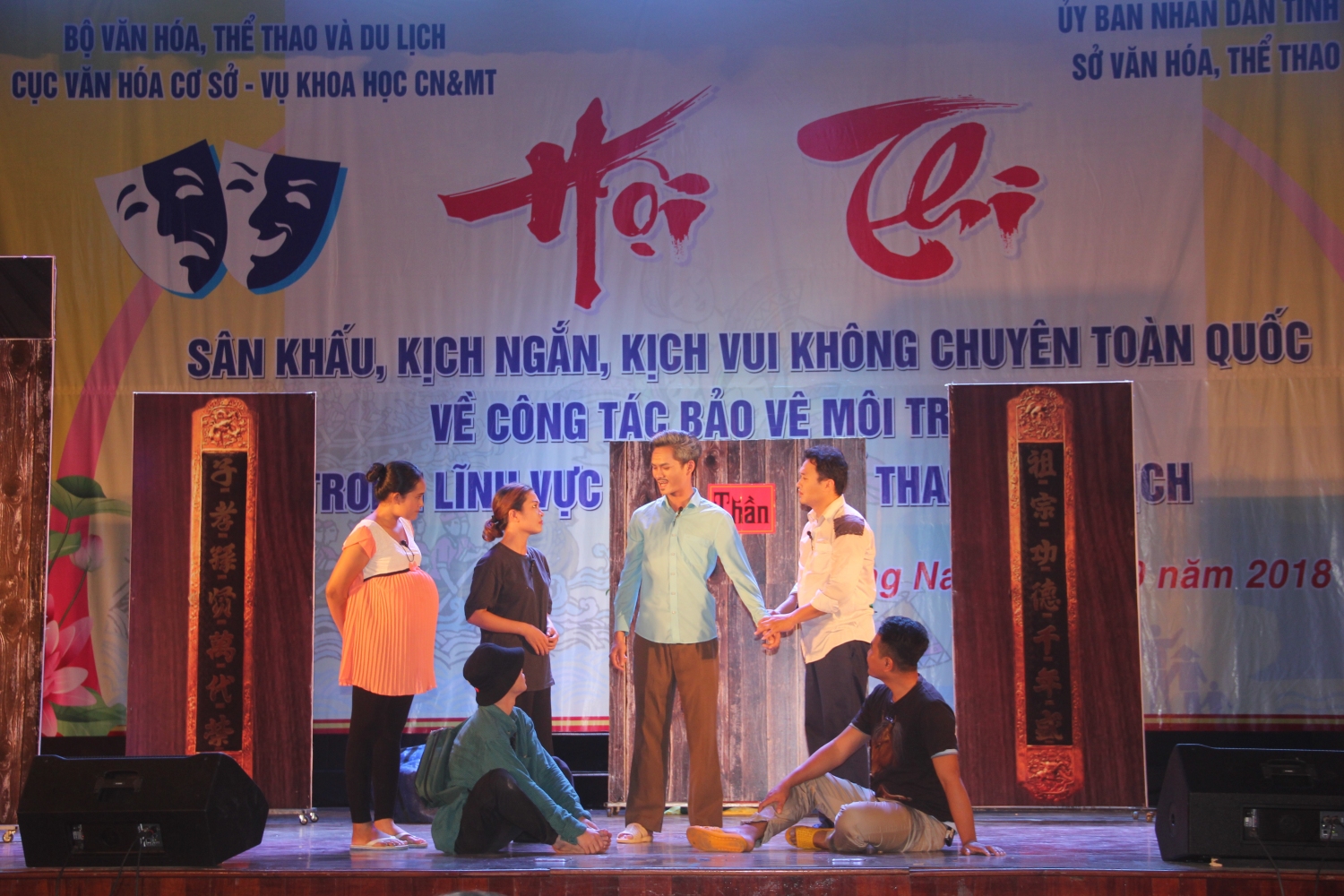 Đoàn Bình Phước tham dự hội diễn với kịch bản "Rác"